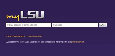 log into my lsu.